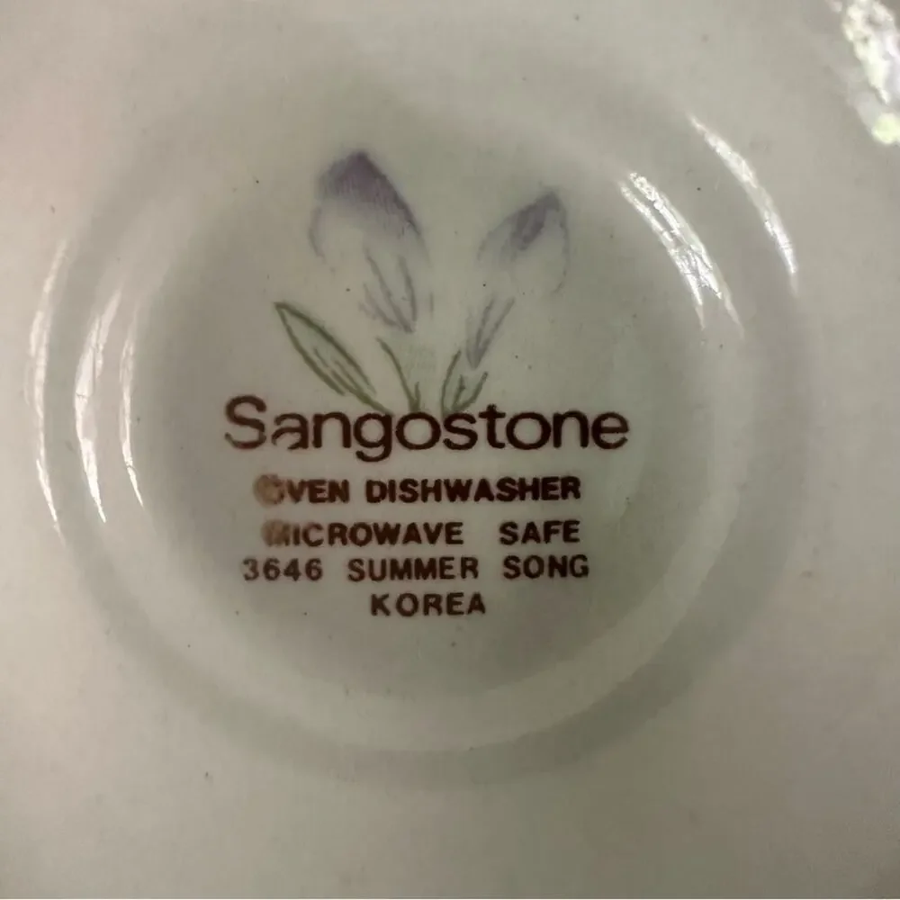 Sango Stone‎ Coffee Mug, Summer Song, 3646 Korea, Replacement